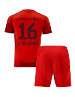 Bayern Munich Joao Palhinha #16 Domácí dres pro děti 2024-25 Krátký Rukáv (+ trenýrky)